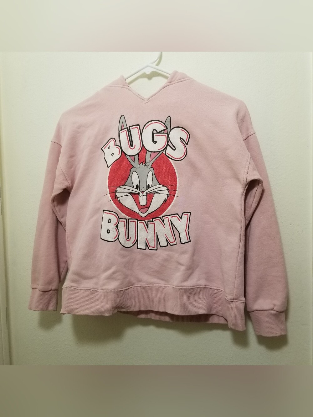 Zara & Looney Tunes Kid's 10 Pink Bugs Bunny Graphic Crewneck Sweatshirt